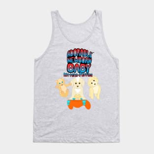 ADORABLE NEWBORN BABY KITTENS & PUPPIES Tank Top